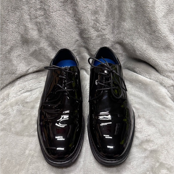 Nunn Bush Preppy Black Patent Leather Oxfords - Picture 1 of 9